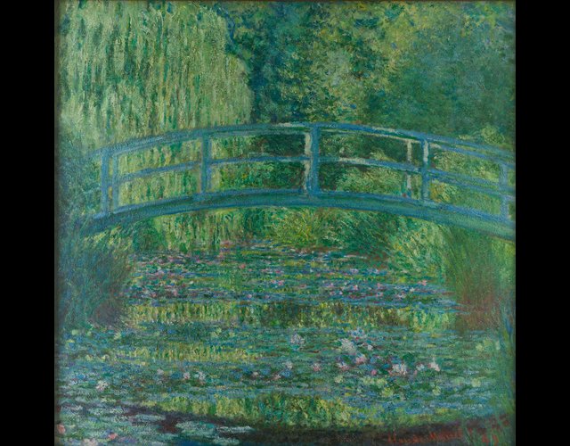 Claude Monet, Le Bassin aux nymphéas, harmonie verte, 1899, huile sur toile